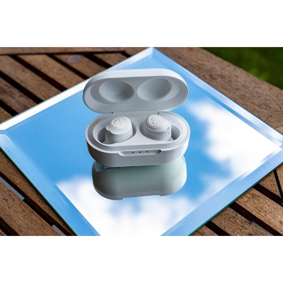 Jlab  JLab IEUEBJBUDSAIRRWHT82 Kopfhörer & Headset True Wireless Stereo (TWS) im Ohr Musik Bluetooth Weiß 