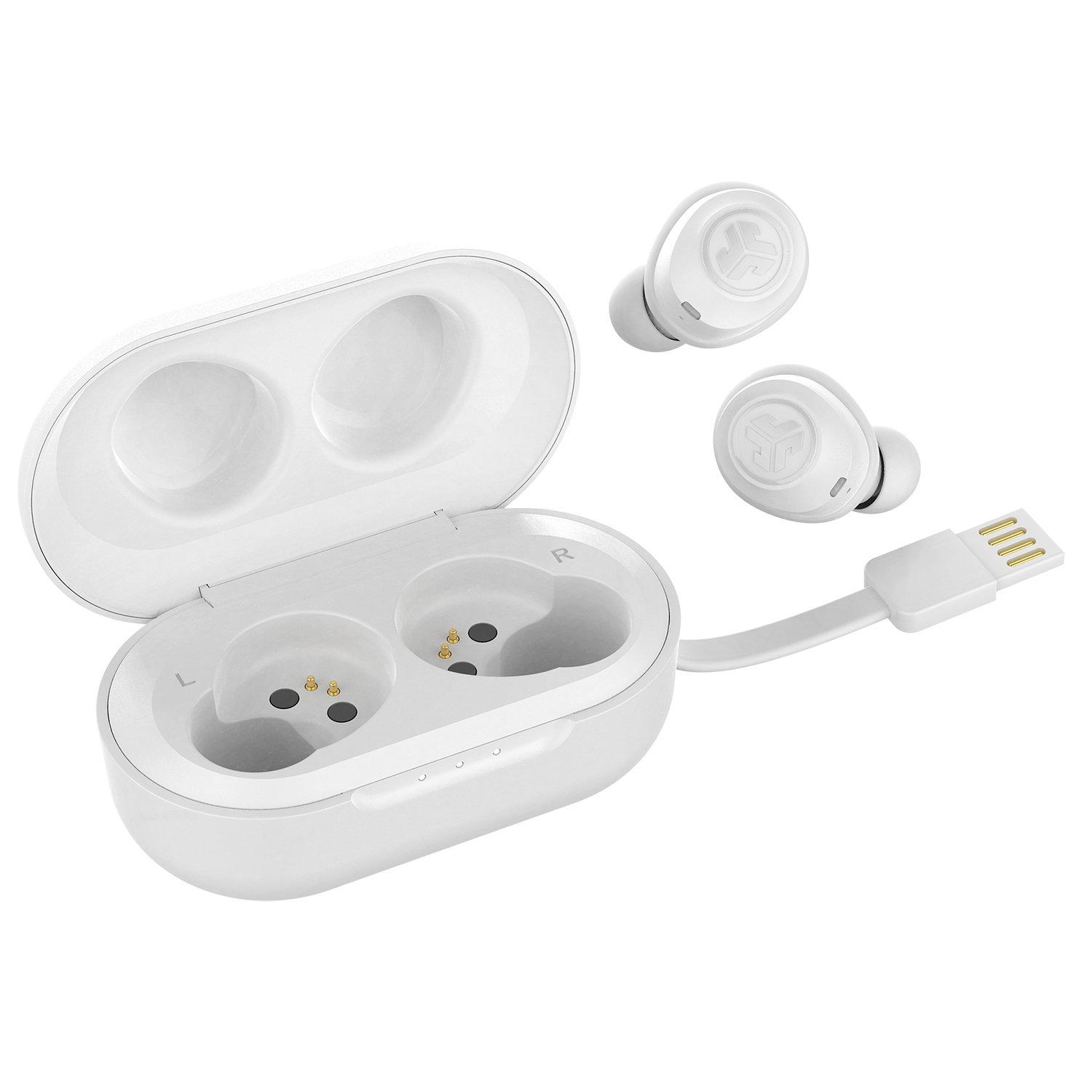 Jlab  JLab IEUEBJBUDSAIRRWHT82 cuffia e auricolare Cuffie True Wireless Stereo (TWS) In-ear MUSICA Bluetooth Bianco 