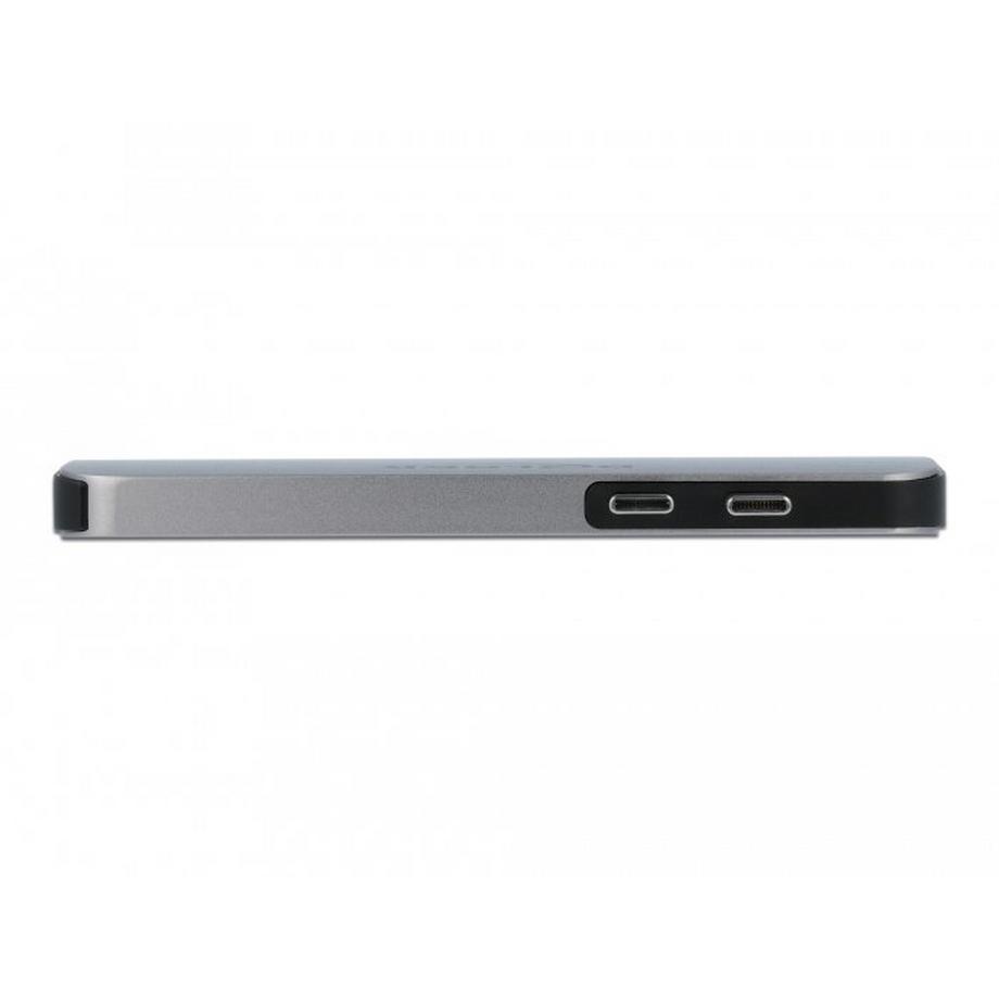 DeLock  87753 Notebook-Dockingstation & Portreplikator Andocken Grau 