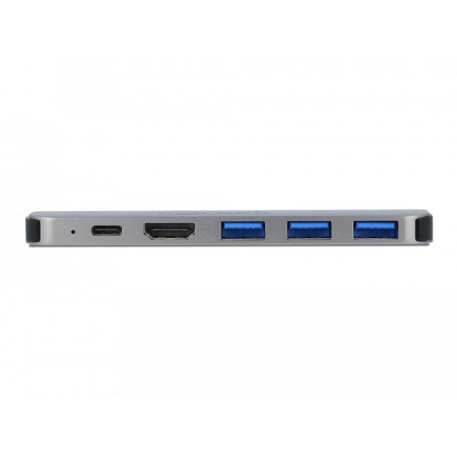 DeLock  87753 Notebook-Dockingstation & Portreplikator Andocken Grau 