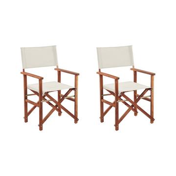 Lot de 2 chaises en Polyester Rétro CINE