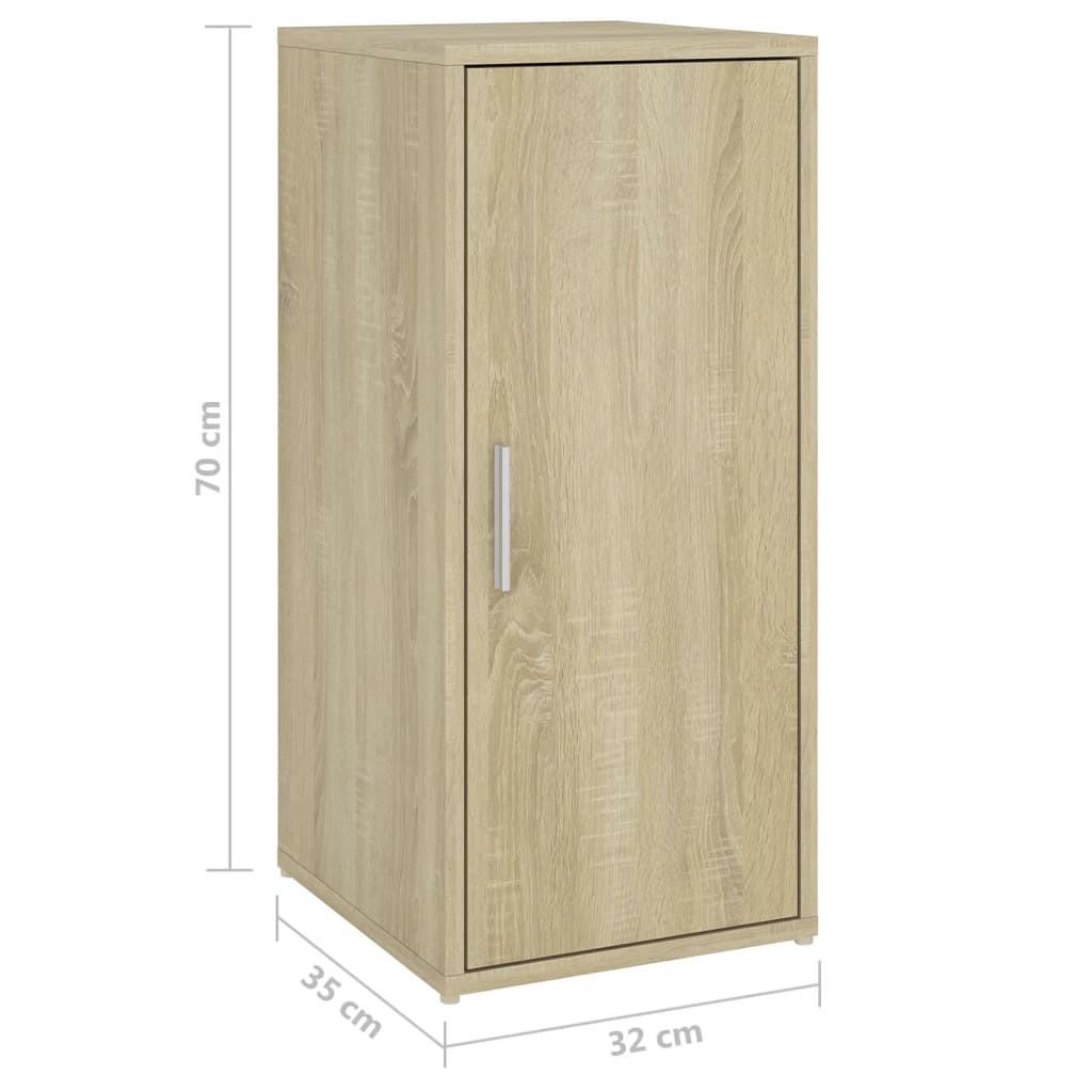 VidaXL Armoire à chaussures bois d'ingénierie  