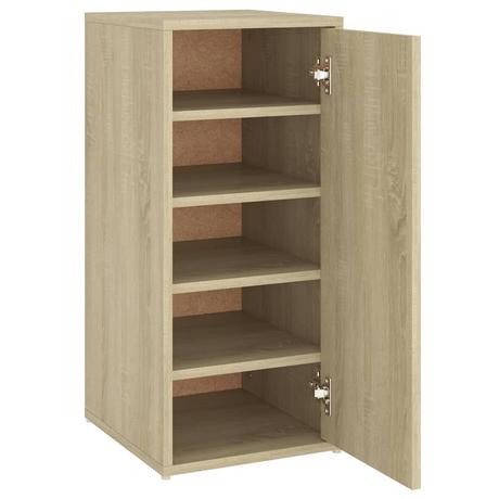 VidaXL Armoire à chaussures bois d'ingénierie  