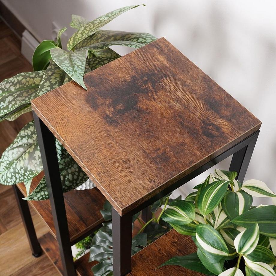 B2X  Metall-Blumenständer mit 6 Ebenen, Industrie-Stil 