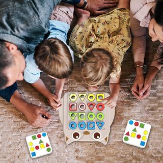 Activity-board  puzzle,jeu d'association de formes jouets d'apprentissage sensoriel des couleurs,jouets d'apprentissage des formes,jouets d'association des couleurs 