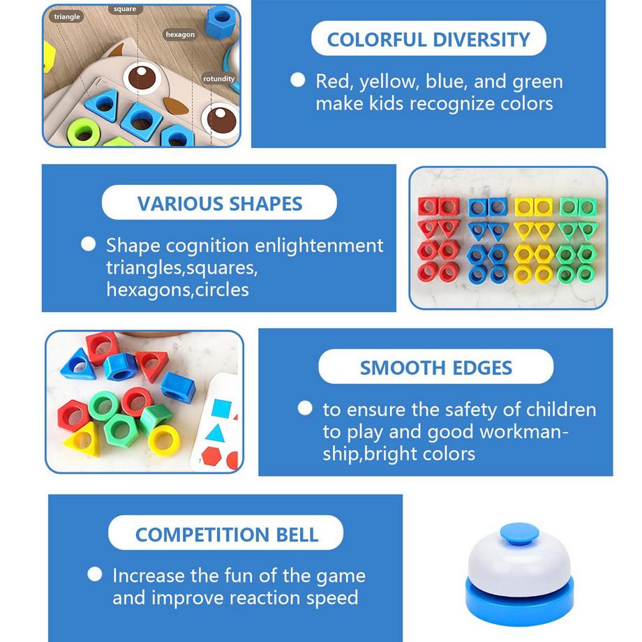 Activity-board  puzzle,form passend spiel farbe sensorisches lernspielzeug,form lernspielzeug,farbe passend spielzeug 