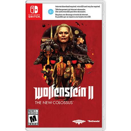 Nintendo  Wolfenstein 2: The New Colossus, Switch 