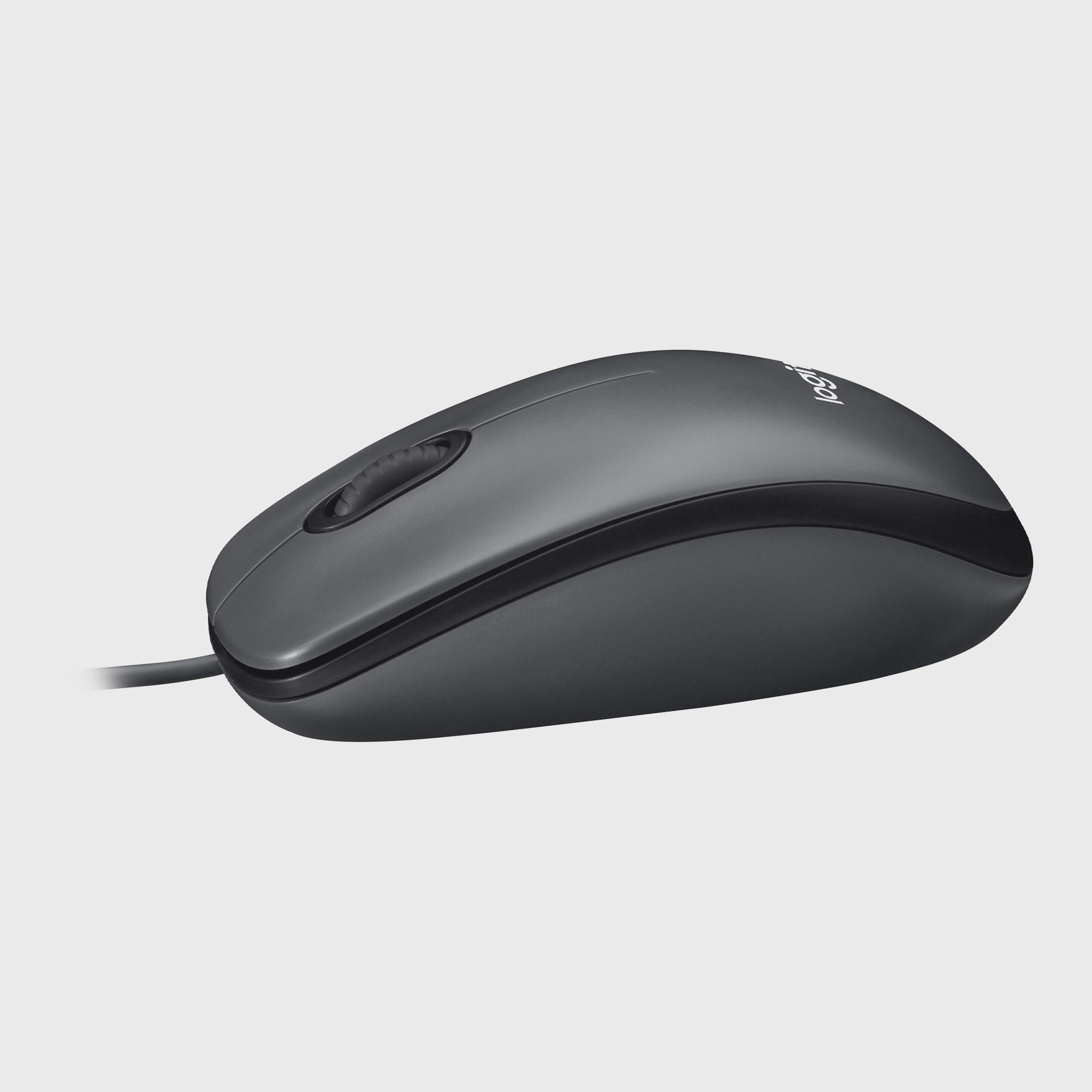 Logitech  Kabelgebundene Maus  M100 