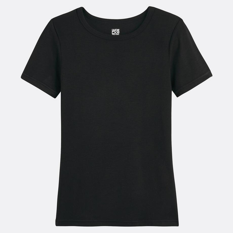 La Redoute Collections T-shirt Manches Courtes Col Rond  