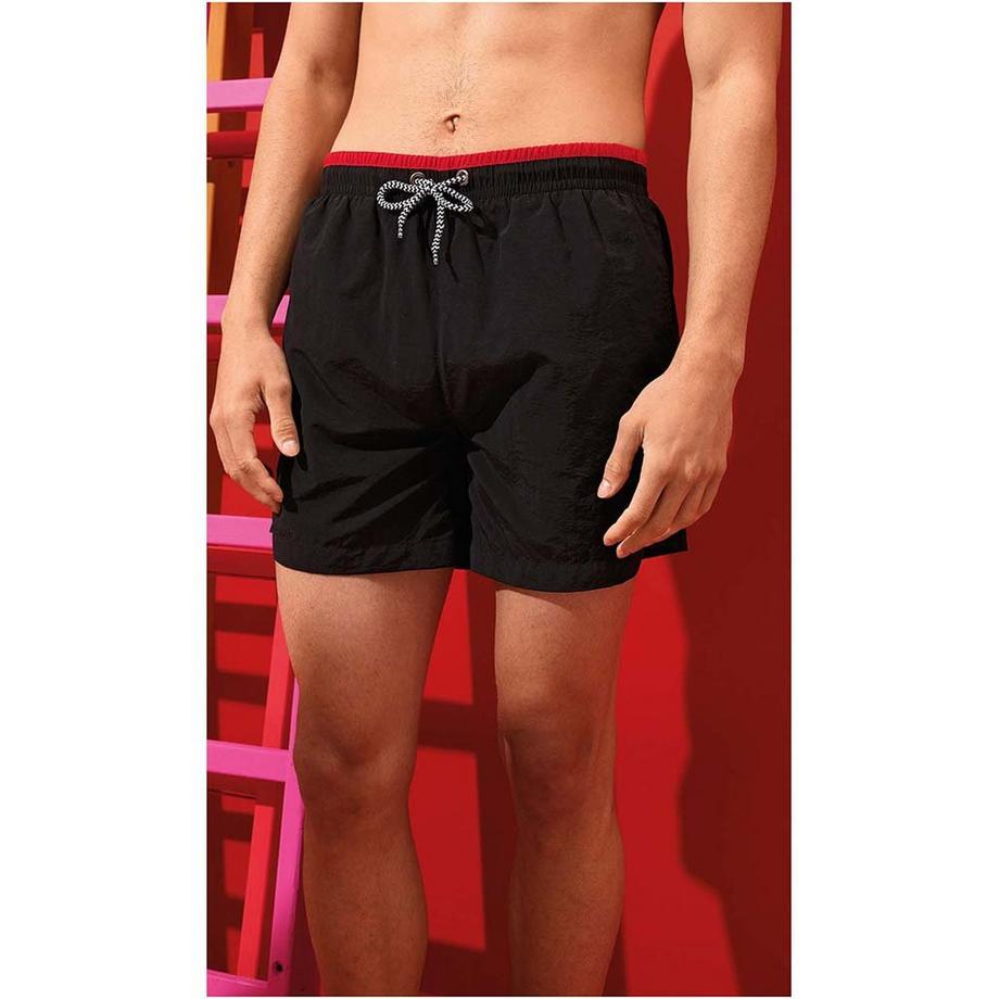 Asquith & Fox Badeshorts Gestreift Kordelzug  