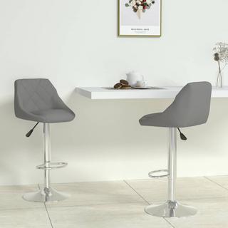 VidaXL Tabouret de bar cuir artificiel  