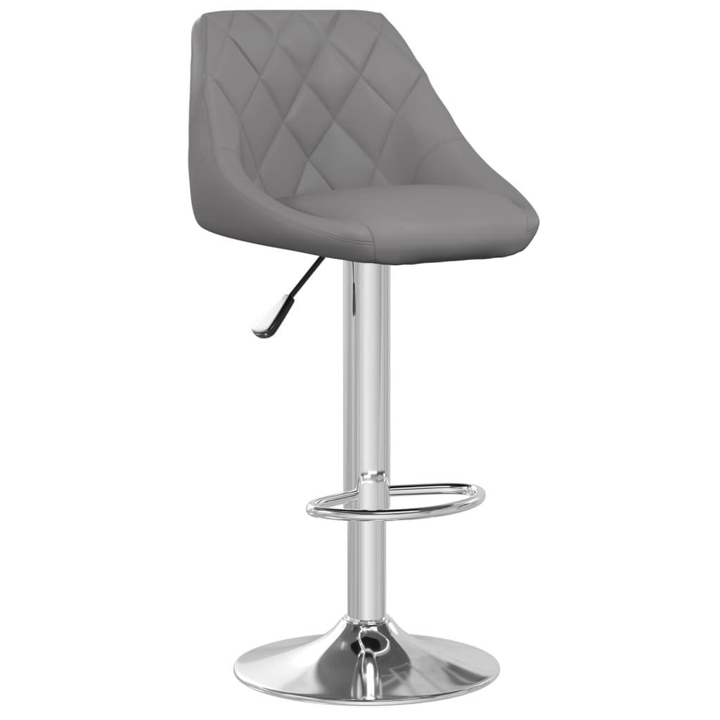 VidaXL Tabouret de bar cuir artificiel  