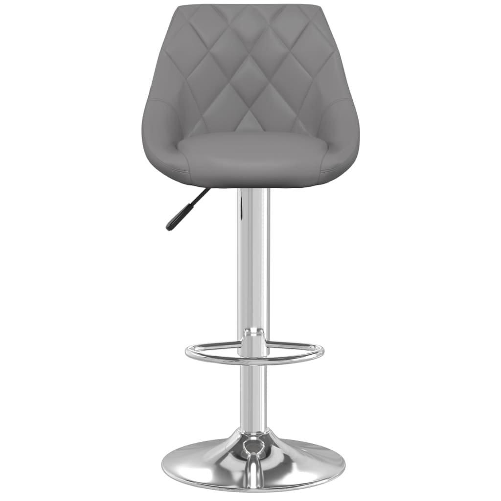 VidaXL Tabouret de bar cuir artificiel  