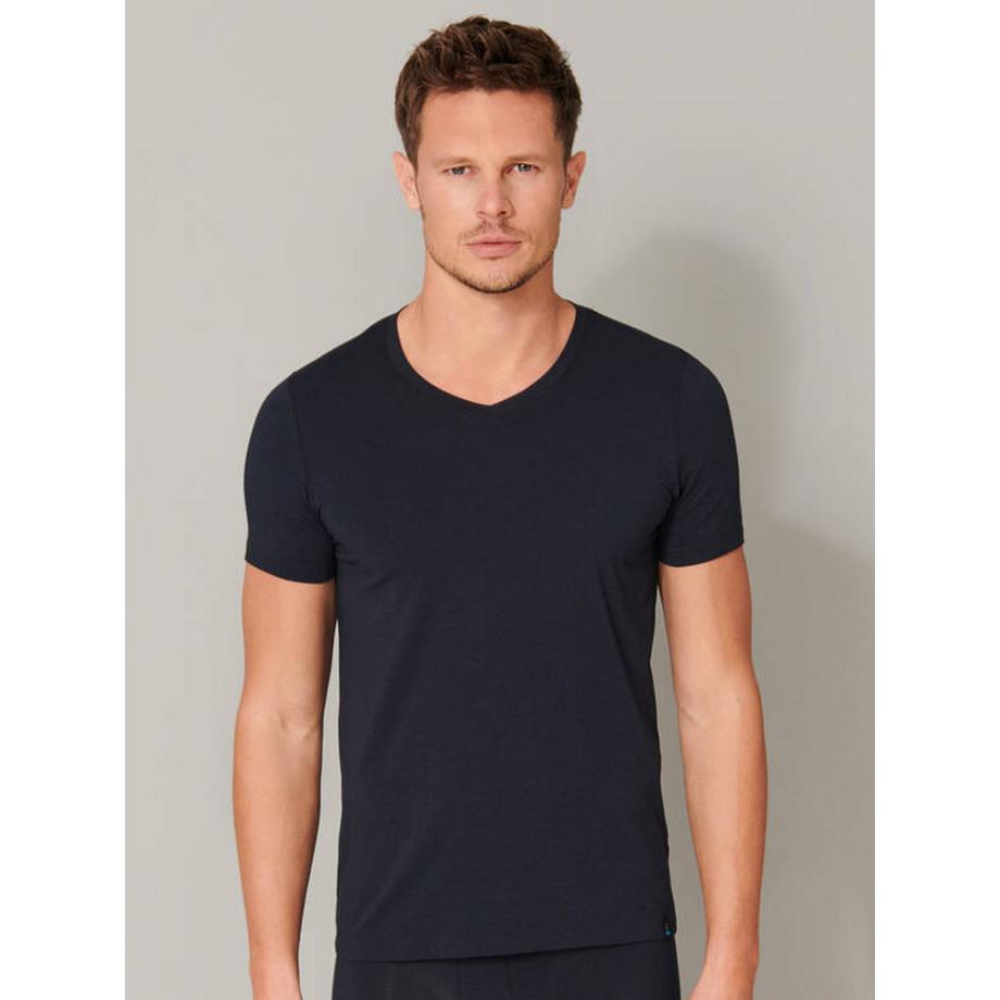 Schiesser Long Life Soft Modal T-Shirt Scollo a V  