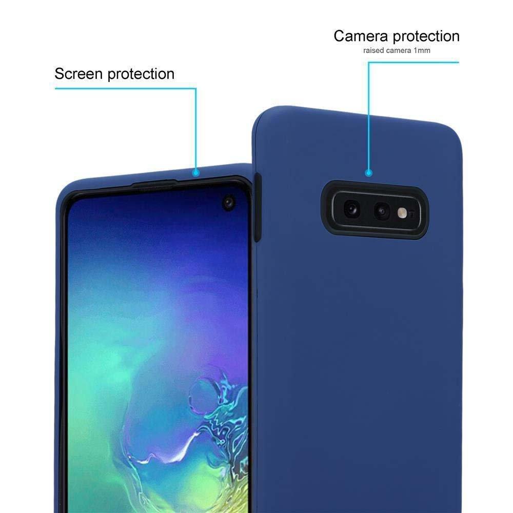 Cadorabo  Hülle für Samsung Galaxy S10 4G Hybrid TPU Silikon Innenseite 