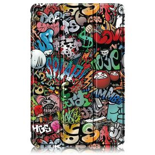 Cover-Discount  Galaxy Tab A7 Lite - Tri-fold Smart Case Comics 