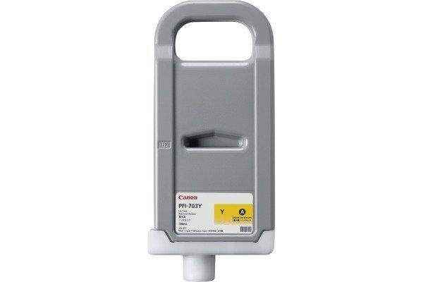Image of CANON Tintenpatrone yellow PFI703Y iPF 820 700ml