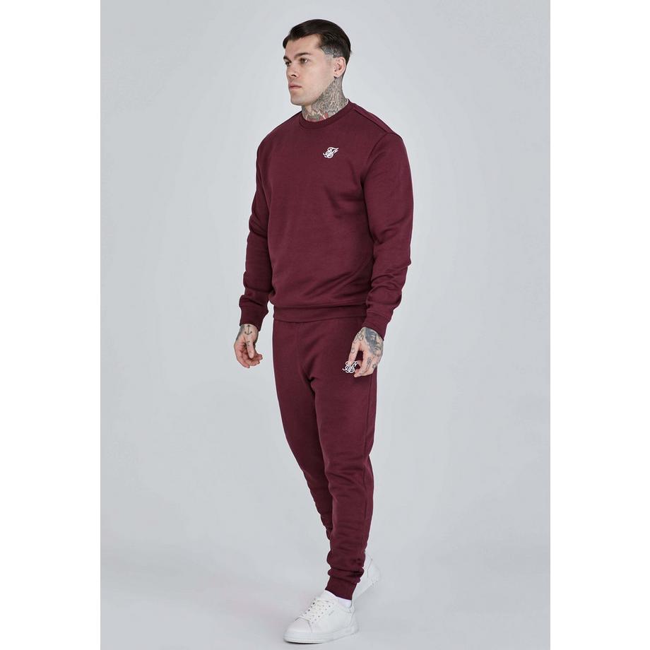 Sik Silk Essentials Felpa Girocollo  