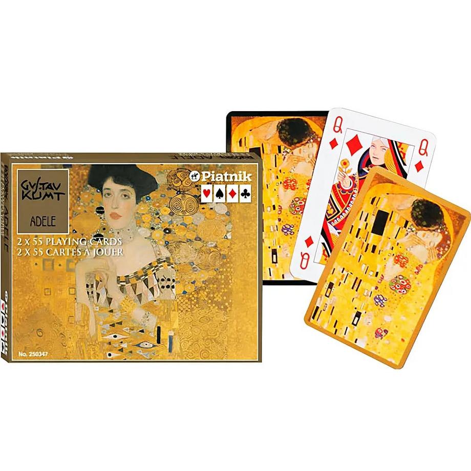 Piatnik  Designkarten Bridge, Klimt - Adele 