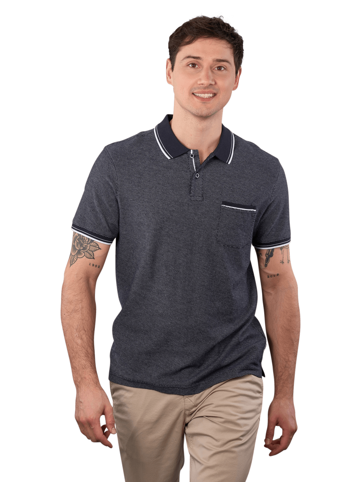BRAX Patrick Kurzarm Polo Shirt  