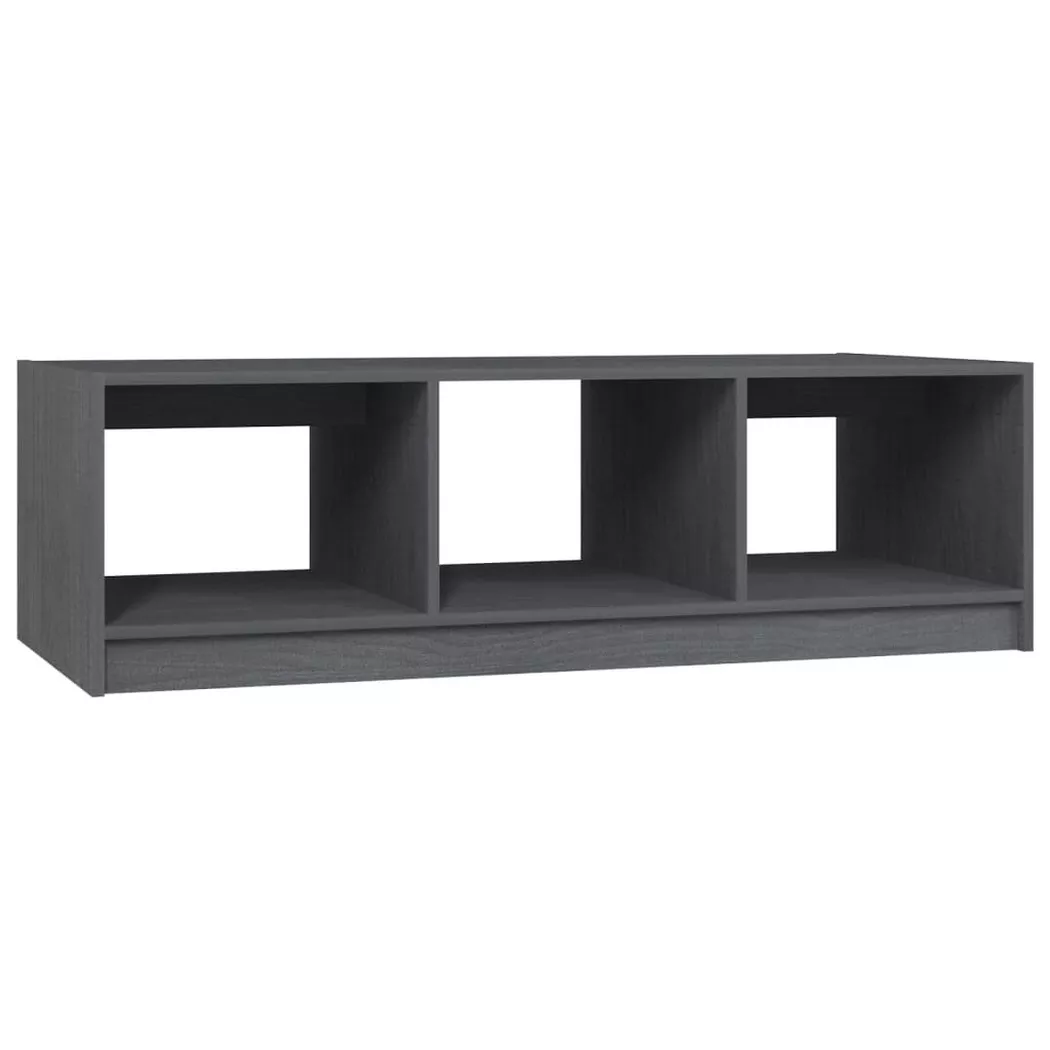VidaXL - tavolino da caffè Legno di pino, One Size, Grigio