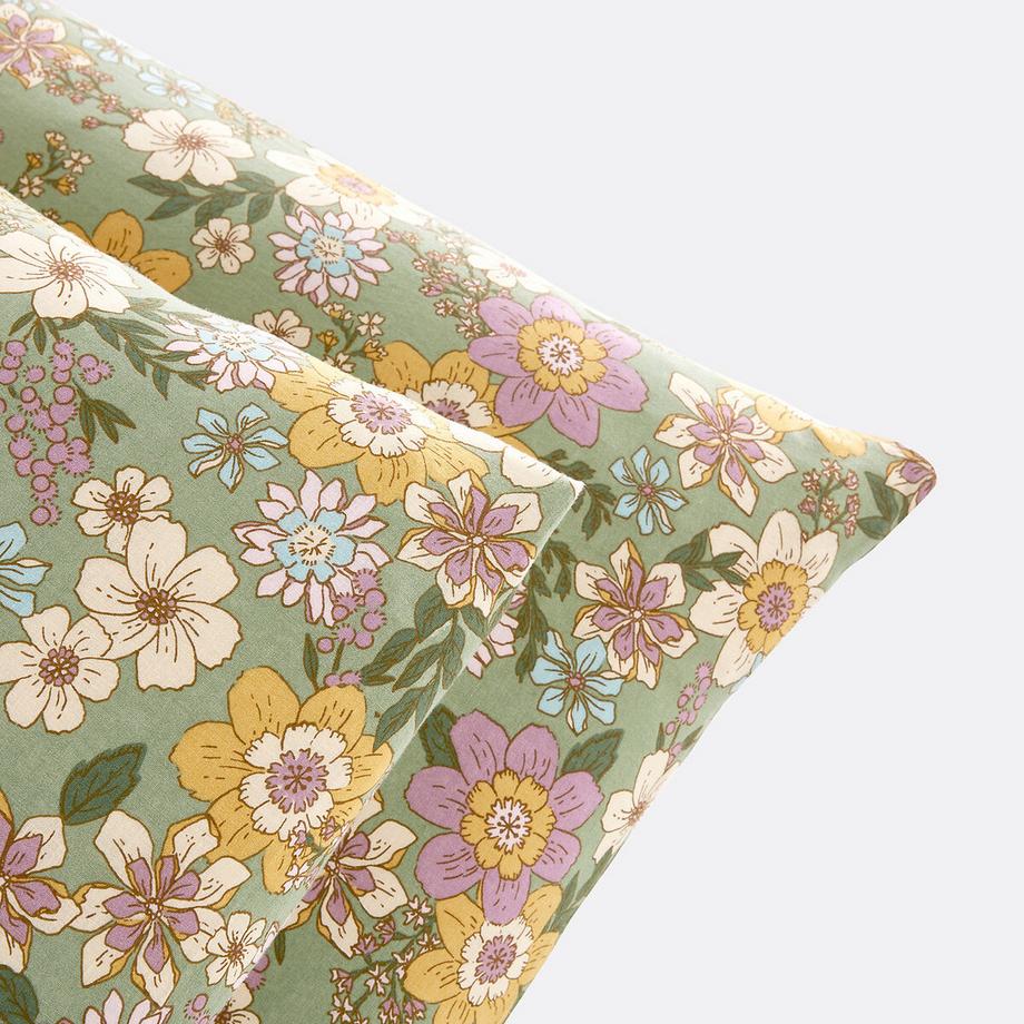 La Redoute Intérieurs Rosemary Motif Floral Taie d'oreiller  