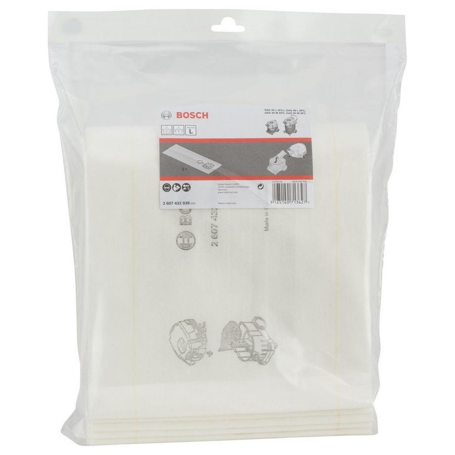 Bosch Professional Sacs filtrants  pour GAS 35 & 55  