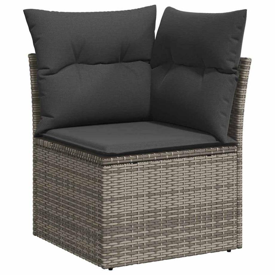 VidaXL Mobilier de jardin poly rattan  