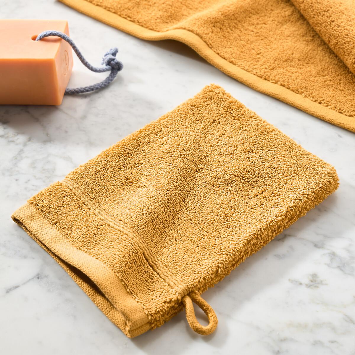 La Redoute Intérieurs Lot 4 gants de toilette éponge bouclette  