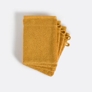 La Redoute Intérieurs Lot 4 gants de toilette éponge bouclette  