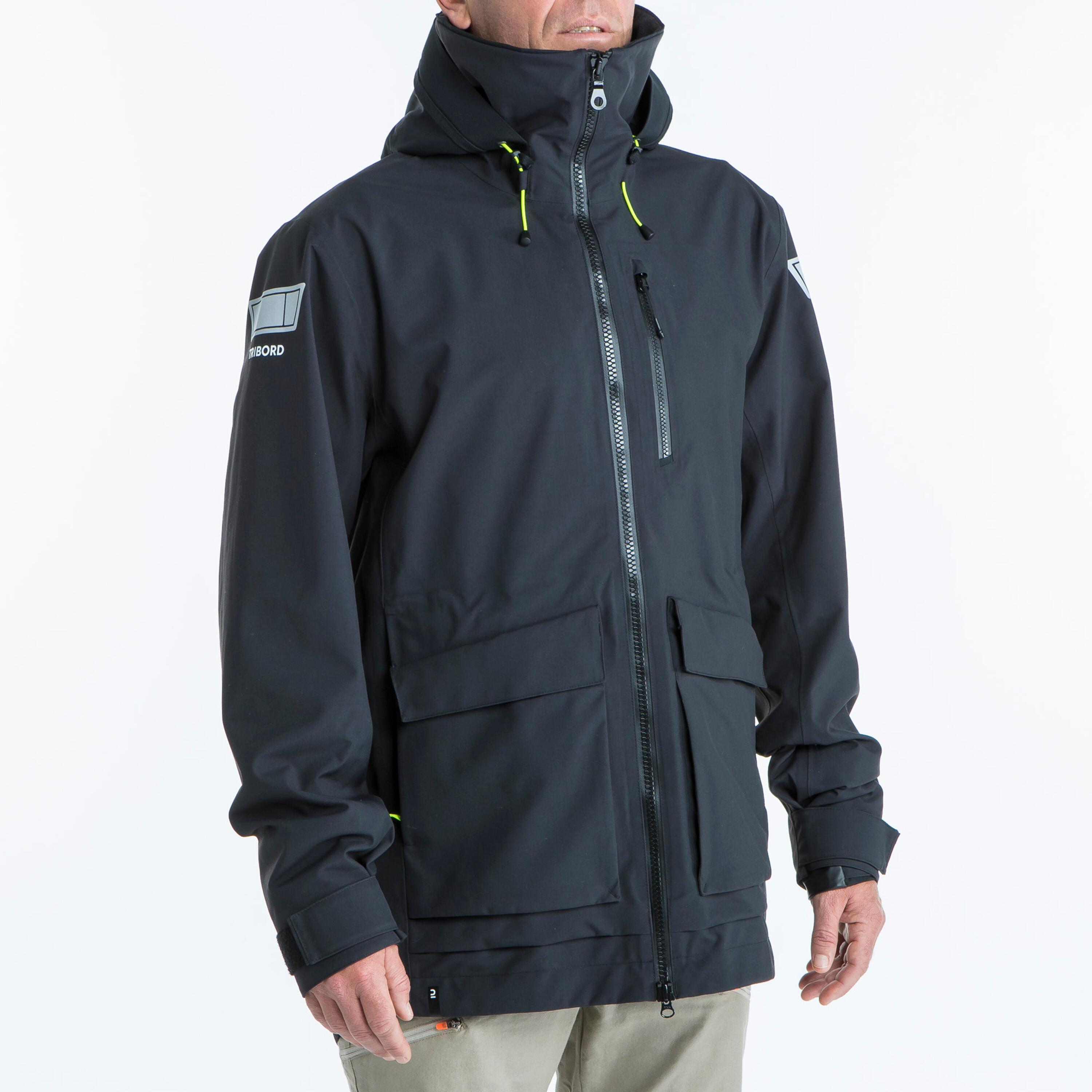 Image of Jacke - Sailing 500 Herren Schwarz Leicht S