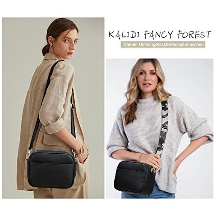 Only-bags.store Sac à bandoulière élégant en cuir végétalien avec 2 sangles réglables  