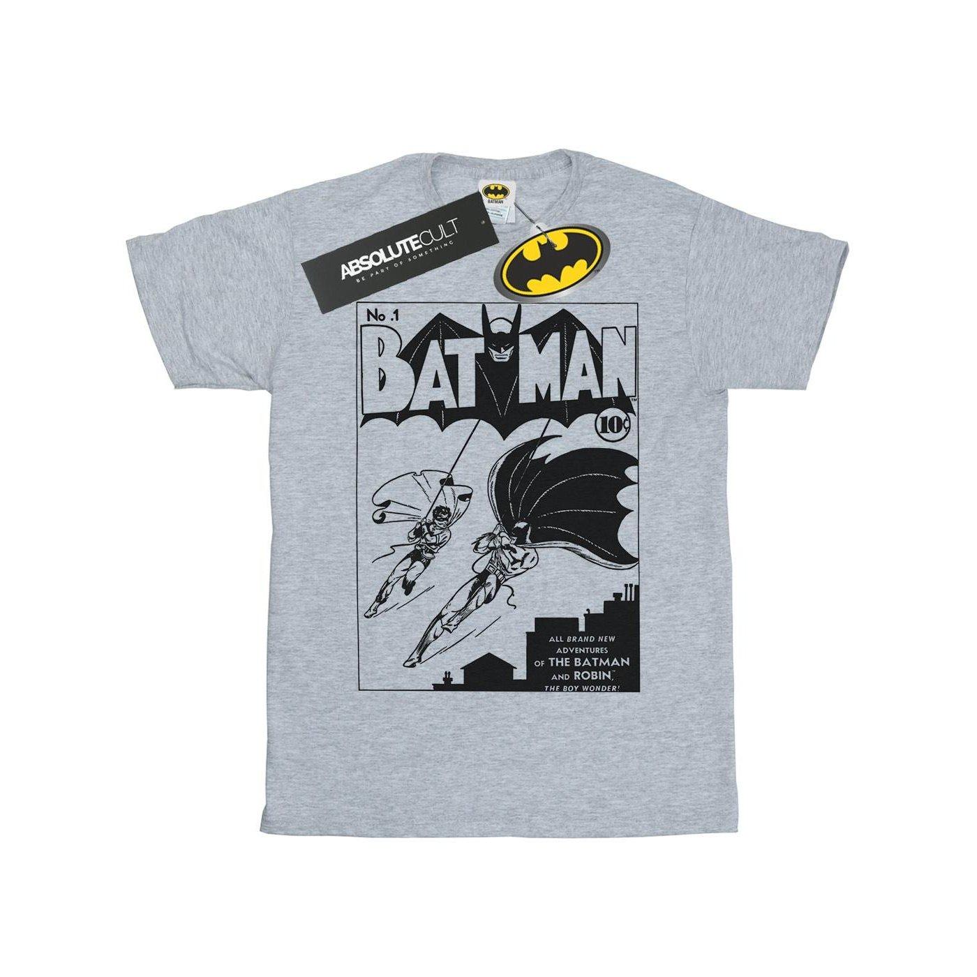 Image of Batman No. 1 Mono Tshirt Herren Grau 4XL