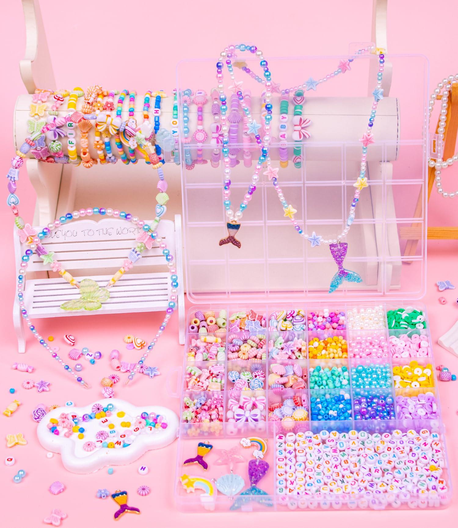 Activity-board  Perlenset für Armbänder Selber machen für Bastelset Kinder 