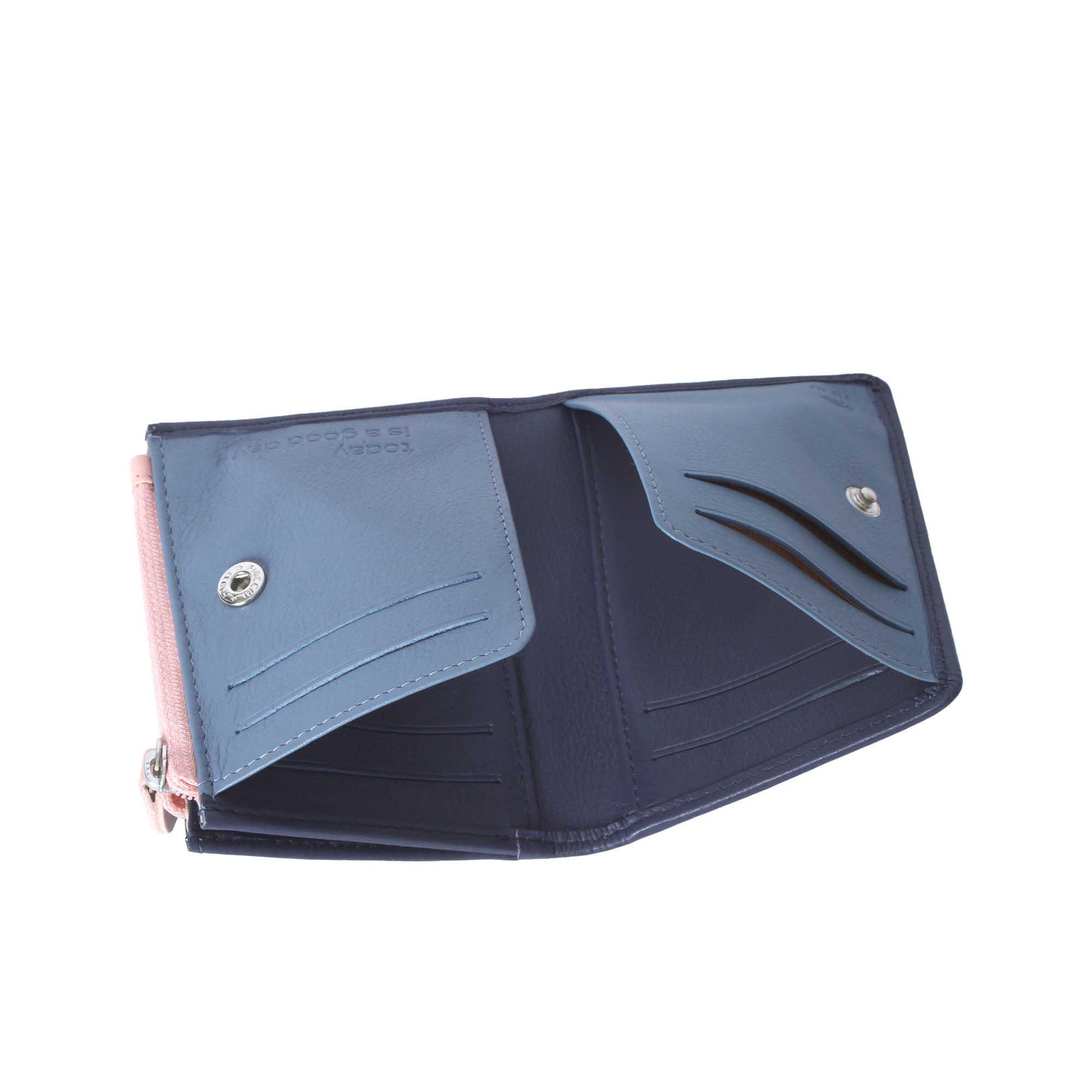 VARGU SINE 1 Portefeuille en cuir véritable  