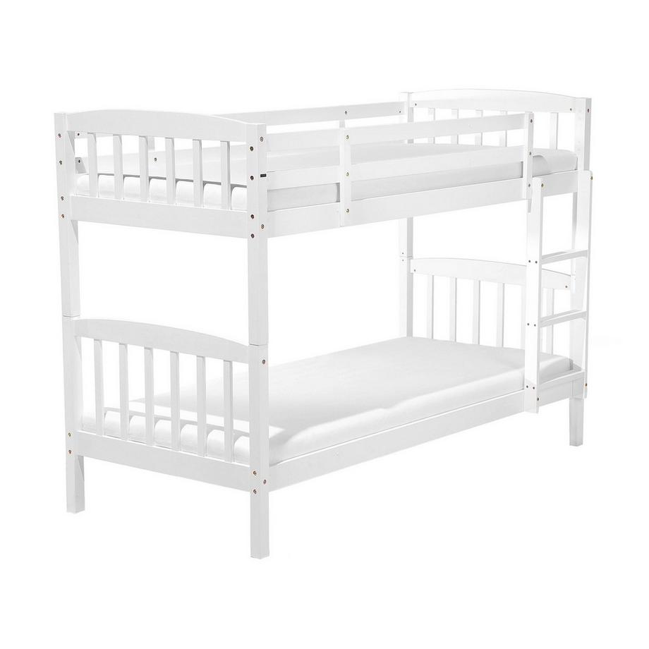 Beliani Lit superposé en Bois de pin Scandinave REVIN  