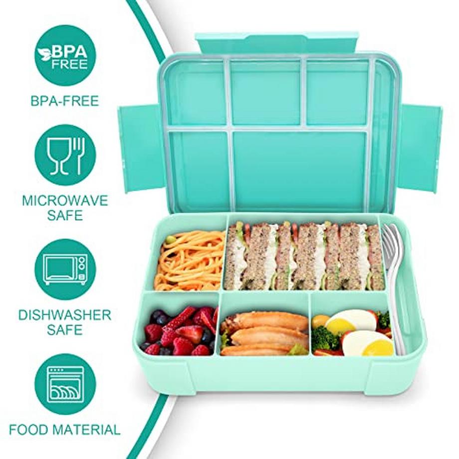 Alopini Auslaufsichere Lunchbox für Kinder, Brotdose, Snackbox, perfekt für Schule, Kindergarten & Ausflüge  