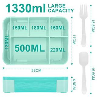 Alopini Boîte à lunch étanche pour enfants, boîte à pain, boîte à goûter, parfaite pour l'école, le jardin d'enfants et les sorties.  