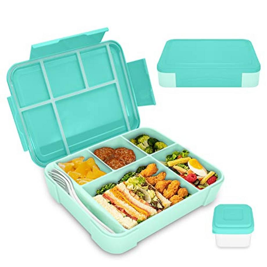 Auslaufsichere Lunchbox für Kinder, Brotdose, Snackbox, perfekt für Schule, Kindergarten & Ausflüge