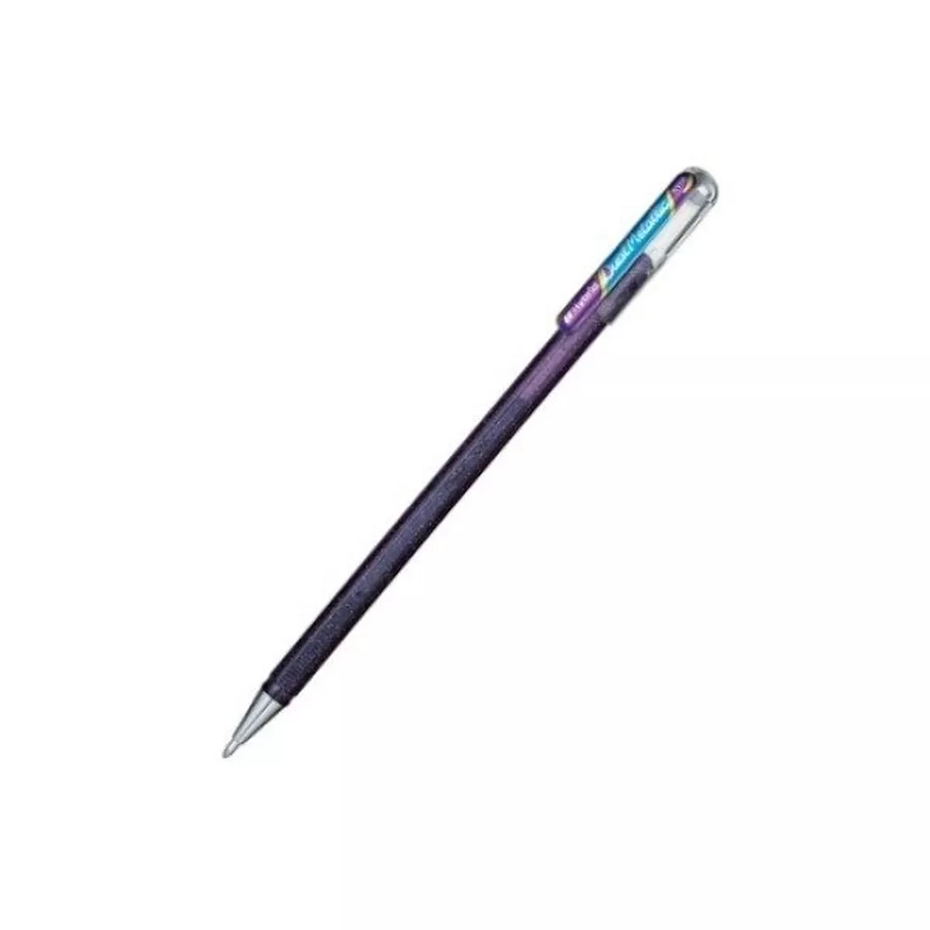 PENTEL Roller Hybrid Dual Metallic K110-DVX violet/metallic bleu 1.0mm