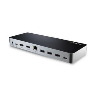 STARTECH.COM  Station d'Accueil USB C Double Écran avec PD 60W pour PC Portables Windows - Dock USB C vers HDMI / DVI - Dock USB 3.1 Gen 1 Type C avec Chargement - Compatible TB3 