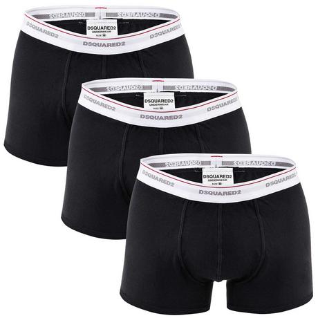 DSQUARED2  Boxer  Paquet de 3 Confortable à porter 