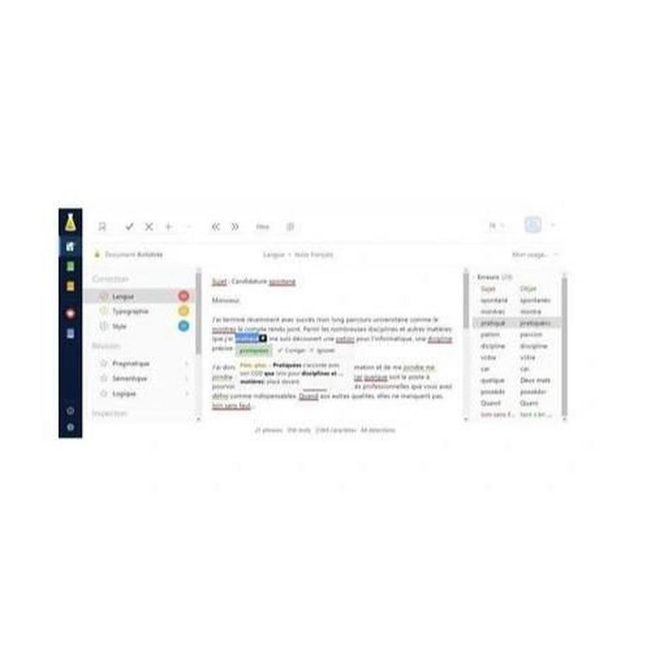 Druide  Logiciel Antidote 11 Druide Correcteur grammatical et dictionnaires français ou anglais pour PC ou Mac 