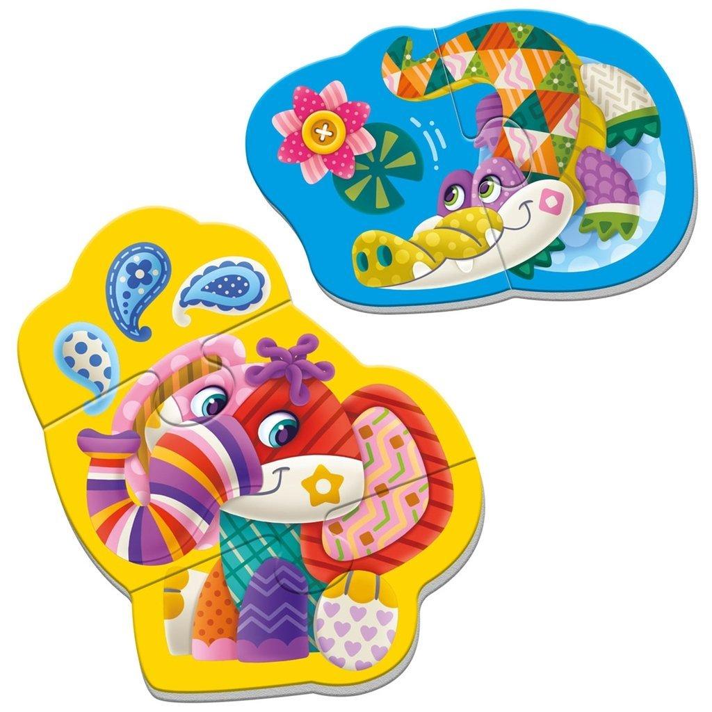 Image of tierisches Magnetpuzzle