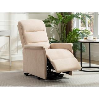 Vente-unique Relaxsessel Fernsehsessel elektrisch - Stoff - Beige - CAPUCINE  