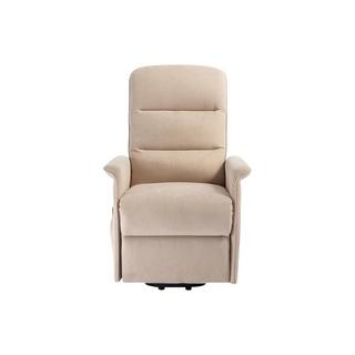 Vente-unique Relaxsessel Fernsehsessel elektrisch - Stoff - Beige - CAPUCINE  