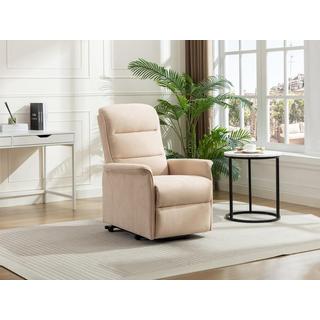 Vente-unique Relaxsessel Fernsehsessel elektrisch - Stoff - Beige - CAPUCINE  