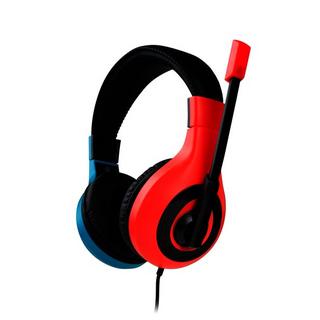 BigBen Connected  Connected SWITCHHEADSETV1R+B Kopfhörer & Headset Kabelgebunden Kopfband Gaming Blau, Rot 