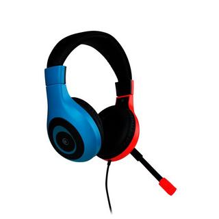 BigBen Connected  Connected SWITCHHEADSETV1R+B Kopfhörer & Headset Kabelgebunden Kopfband Gaming Blau, Rot 