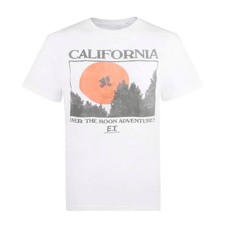 E.T. the Extra-Terrestrial E.T. The Extra-Terrestrial California Over The Moon Adventures T-Shirt  